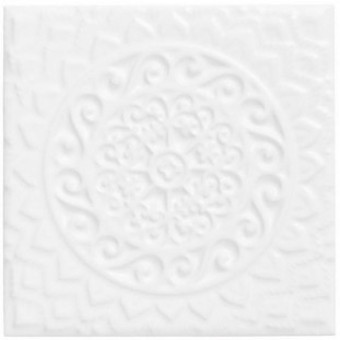 Adex Studio Relieve Mandala Universe Snow Cap 14.8x14.8