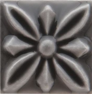 Adex Studio Taco Relieve Flor 1 Volcanico 3x3