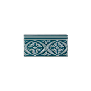 Adex Modernista Relieve Bizantino C/C Gris Azulado 7.5x15