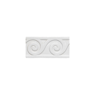 Adex Modernista Relieve Mar C/C Blanco 7.5x15