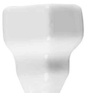 Adex Riviera Angulo Exterior Cornisa Lido White 2.5x5