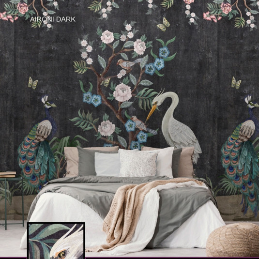 La Bottega del Decoro Grandi Lastre Jungle Black 120x280