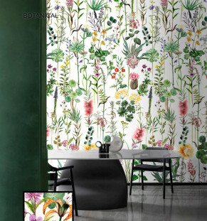 La Bottega del Decoro Grandi Lastre Botanical 120x280