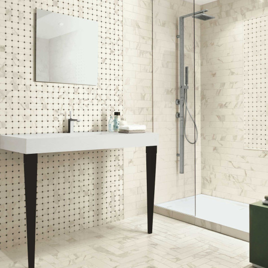 Vallelunga Calacatta Calacatta Ambra 60x60
