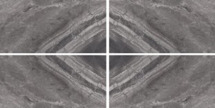 Cerdomus Supreme Book Match Charcoal Levigato Set 4 Pcs 120x240