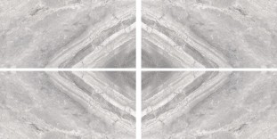 Cerdomus Supreme Book Match Silver Levigato Set 4 Pcs 120x240