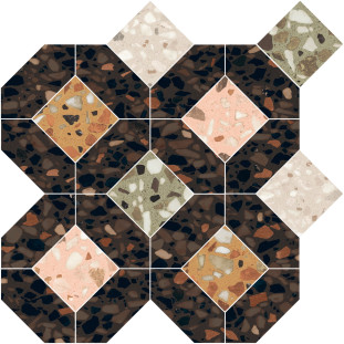 41zero42 Chicco Quadra Mosaic Dark 33.7x33.7