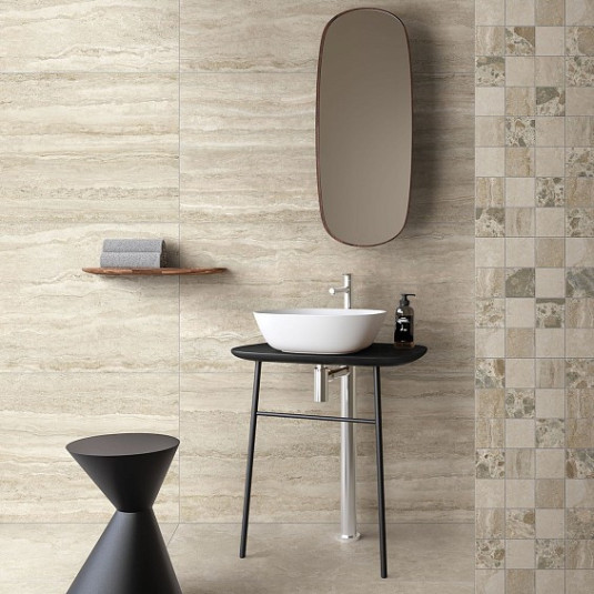 VITRA CityStone Травертин Линейный Матовый R10A 7Рек 9мм 60x120