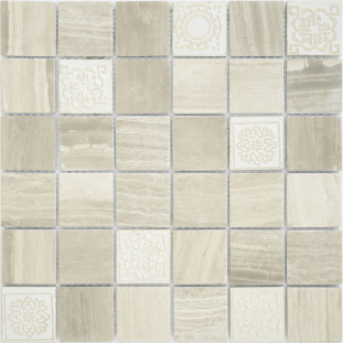 LeeDo Art Stone Travertino Silver Mat 30x30