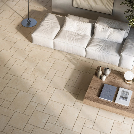 Energieker Pietra del Salento Avorio 20x40