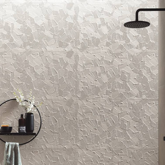 Fap Lumina sand art White Extra Matt 50x120