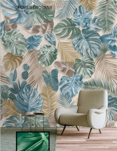 La Bottega del Decoro Grandi Lastre Forest Botany Tenue 120x280