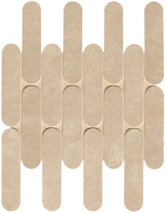 Fap Nobu Beige Curve Mosaico Matt 29х29,5