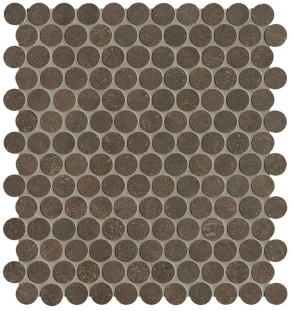 Fap Nobu Cocoa Gres Round Mosaico Matt 29,5х32,5