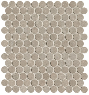 Fap Nobu Grey Gres Round Mosaico Matt 29,5х32,5