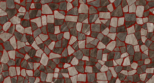 La Bottega del Decoro Grandi Lastre Palladian Rosso 120x280