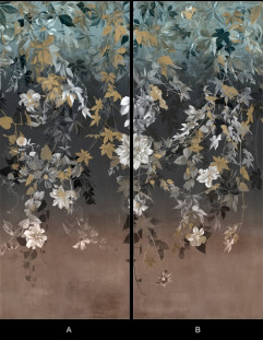 La Bottega del Decoro Grandi Lastre Twig Night 120x280