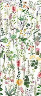 La Bottega del Decoro Grandi Lastre Botanical 120x280