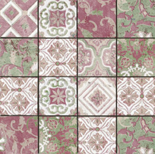 La Bottega del Decoro Maioliche Mosaico Fuoco 30x30