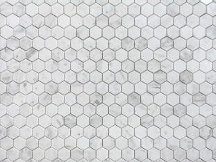 LeeDo Pietrine Hexagonal Dolomiti bianco POL hex 23x40