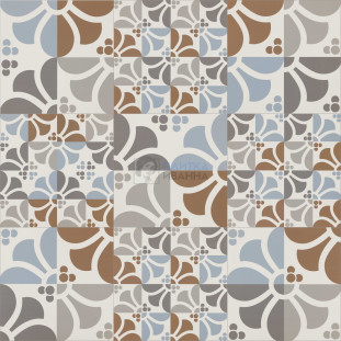 Refin Frame Emilia Flower Random R  60x60