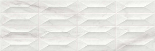 Marazzi Marbleplay Wall White str.Gem 3D 30x90