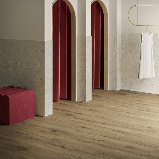 VITRA Walnut Венге Матовый R10A Ректификат 20x120 10мм