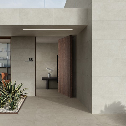 VITRA MicroCement Кремовый Матовый R10A Ректификат 60x120