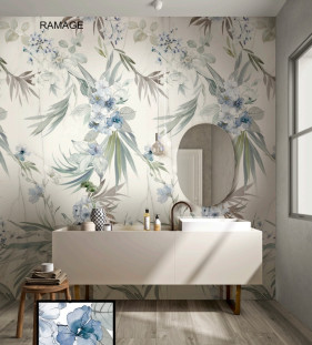 La Bottega del Decoro Grandi Lastre Ramage 120x280
