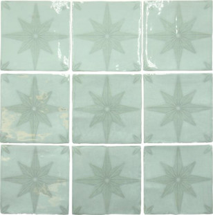 Ape Ceramica Fado Carmo Acqua 13x13