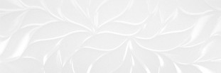 Benadresa Blanco Brillo Leaves Blanco Brillo 30x90
