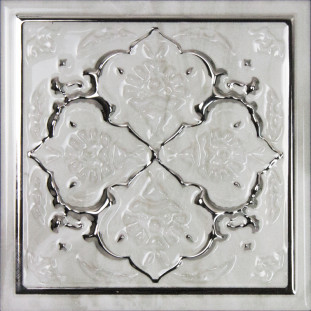 Monopole Petra Dec Armonia Petra Brillo Bisel Silver, C 15x15
