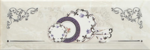 Monopole Petra Decor Pranzo Silver A 10x30