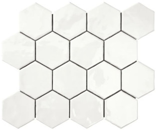 Amadis Art Deco Glossy on Mesh Arctic 32x28