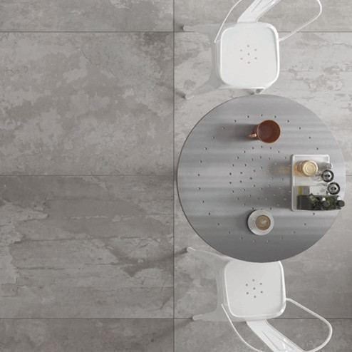 Refin Design Industry Oxyde Dark R   60x60