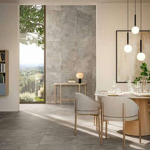 Refin Pedra Azul Hammered Greige R 60x120