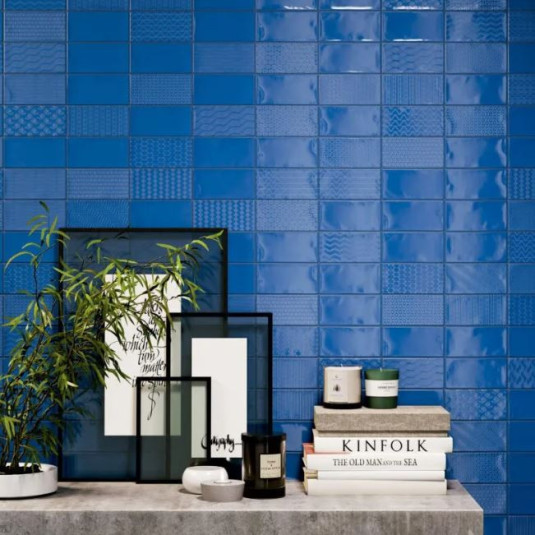 Ribesalbes Ocean Ocean Gloss Blue Navy 7.5x30