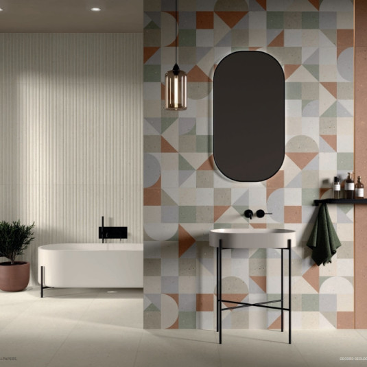 DaDo Ceramica Wallpaper Blue Forest 60x120