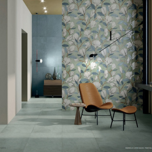 DaDo Ceramica Wallpaper Blue Forest 60x120