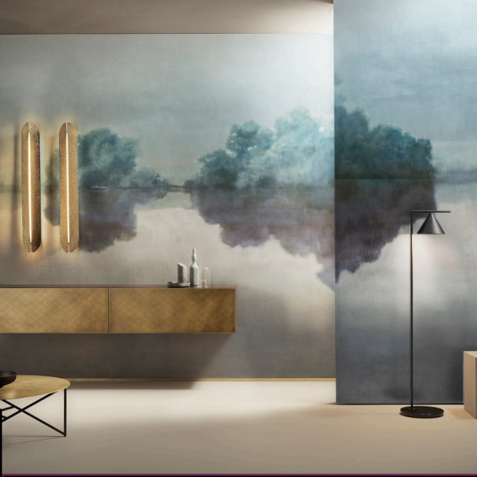 La Bottega del Decoro Grandi Lastre Jungle Black 120x280