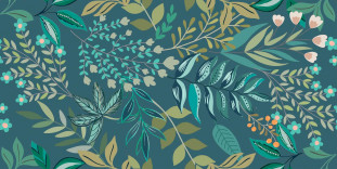 Energieker Wallart Majorelle 60X120