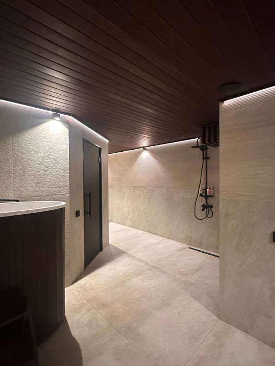 Сауна в подвале частного дома