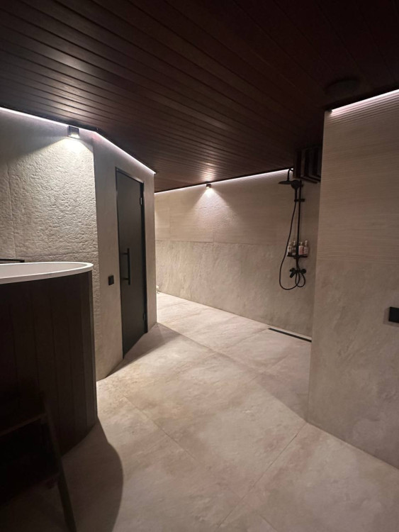 Сауна в подвале частного дома