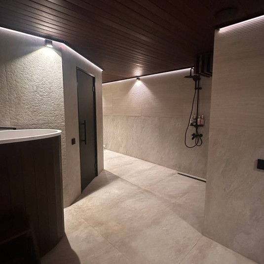 Сауна в подвале частного дома